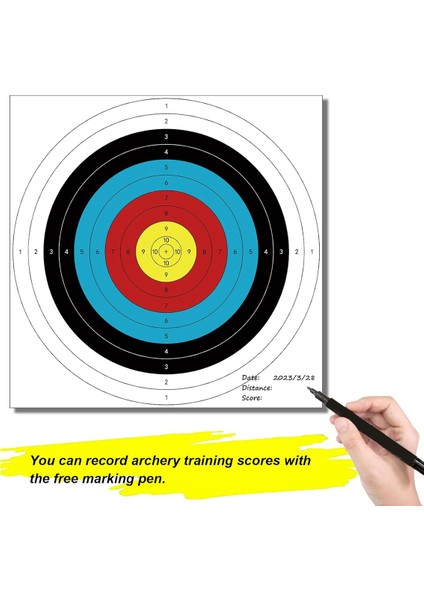 Avcılık ve Okçuluk Hedefleri Için 30 Adet Yay Ok Hedefleri Uygulama Parçaları (Yurt Dışından) fırsatları