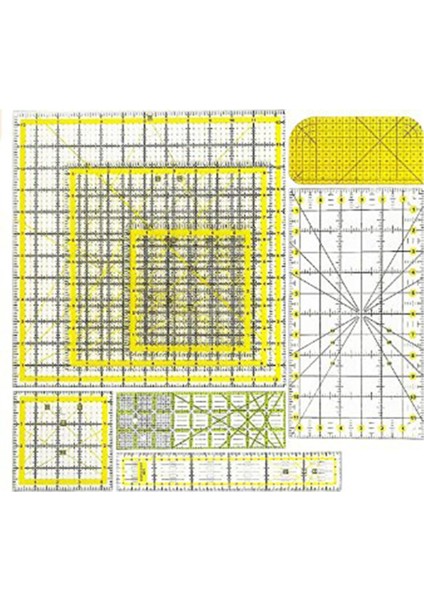 Yorgan Cetvelleri Cetvel Yorgan Şablonları Yorgan Cetvelleri (Yurt Dışından)