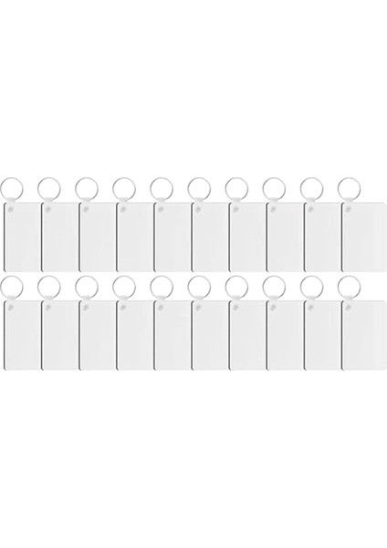 30 Adet Süblimasyon Anahtarlık Boşlukları Mdf Boş Tahta Kendin Yap ve El Sanatları Için (Yurt Dışından) fiyatları