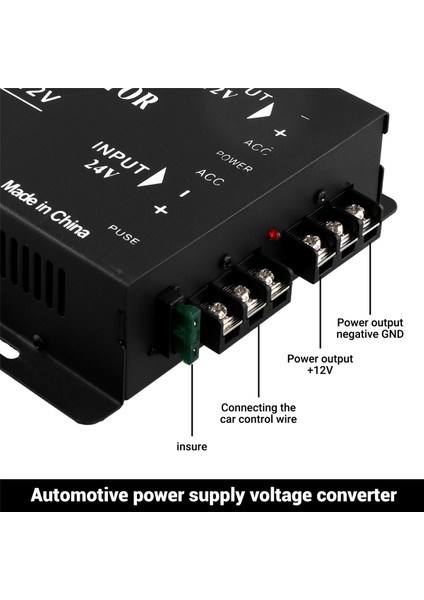 Dc 24V Ila 12V Dc Adım Aşağı Gerilim Dönüştürücü 100A 1200W Dc Buck Modül Adaptörü 20-30V Ila 12V Dc Regülatör Redüktör (Yurt Dışından)