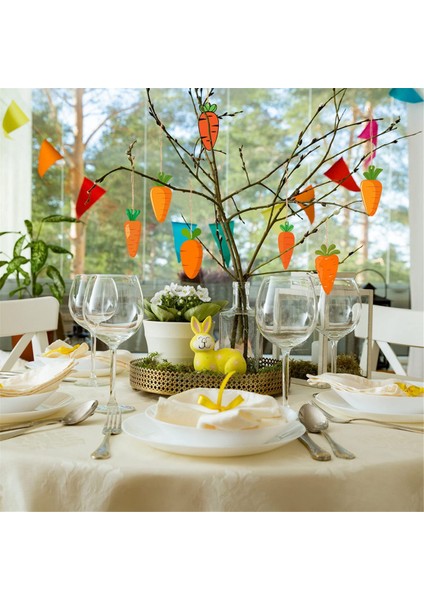 96 Adet Paskalya Ahşap Kesikler Havuç Ahşap Asılı Süsler Tamamlanmamış (Yurt Dışından) modelleri