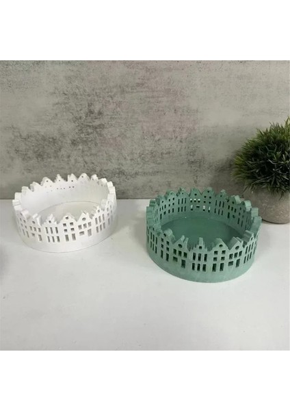 Hollow House Mumluk Silikon Kalıp Ev Mum Dekorasyon Kalıbı (Yurt Dışından) fiyatları