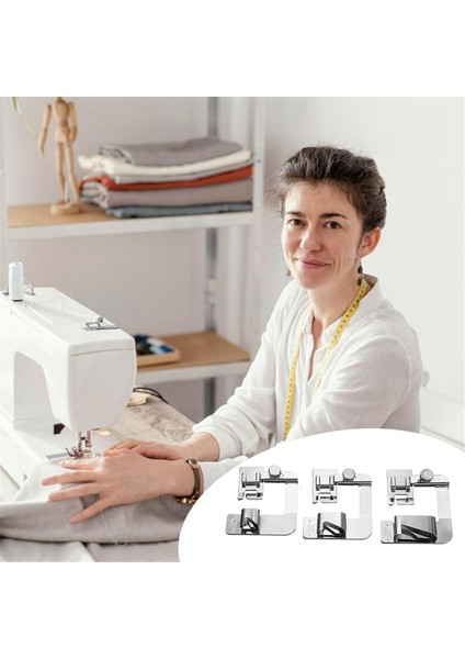 3 Boyut Genişliğinde Rulo Etek Basınç Ayağı 12 Inç 34 Inç 1 Inç (Yurt Dışından) fiyatları