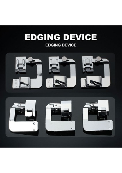 3 Boyut Genişliğinde Rulo Etek Basınç Ayağı 12 Inç 34 Inç 1 Inç (Yurt Dışından) modelleri