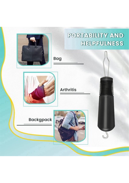 Yaşlılar ve Artritliler Için Kaymayan Saplı 2 Adet Düğmeli Yardımcı Alet (Yurt Dışından) fırsatları