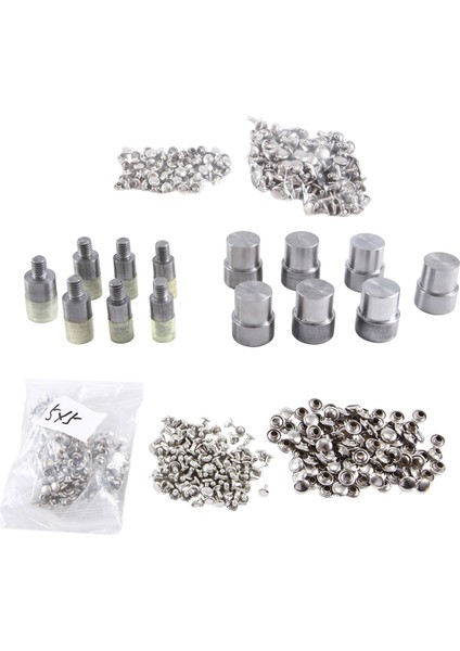 7 Set Çift Kapaklı Perçin Kalıpları El Pres Makinesi Için Kalıp Aracı (Yurt Dışından) modelleri