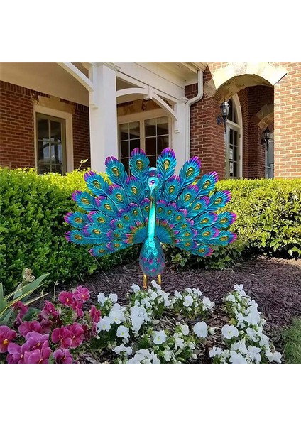 Güzel Tavuskuşu Bahçe Sanatı Bahçe Heykeli - Çim Dış Mekan Heykeli Kendin Yap (Yurt Dışından) modelleri