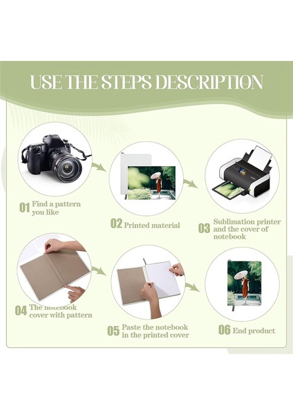 Okul Ofis Malzemeleri Için 4 Adet Süblimasyon Boş Defter (Yurt Dışından) fiyatları