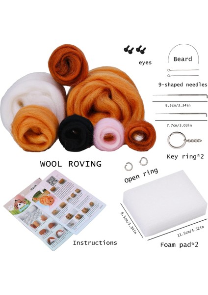 Iğne Keçeleme Seti 2 Adet Bebek Iğne Keçeleme Başlangıç Seti (Yurt Dışından) fiyatları