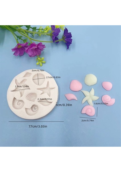 Deniz Kabuğu Silikon Kalıp Pişirme Pasta Dekorasyonu Epoksi Kalıp (Yurt Dışından) fırsatları
