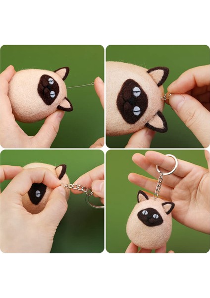 Iğne Keçeleme Seti Yün Keçeleme Seti El Sanatları Seti (Yurt Dışından) fırsatları