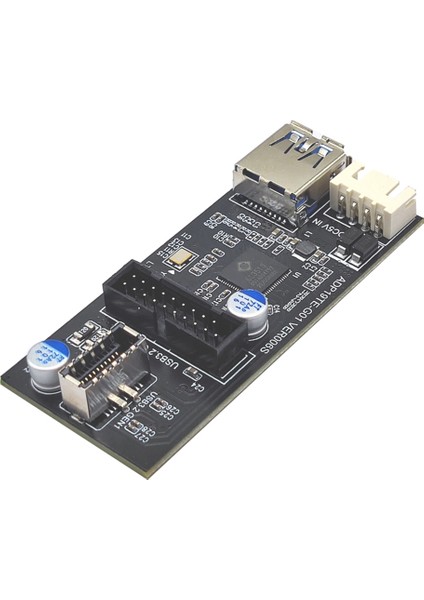 Başlık 19PIN - Tip E + 19PIN Anakart 1 Ila 2 Ayırıcı USB 3.0 Hub USB Adaptör Konektörü USB 19PIN Konektör(A) (Yurt Dışından)