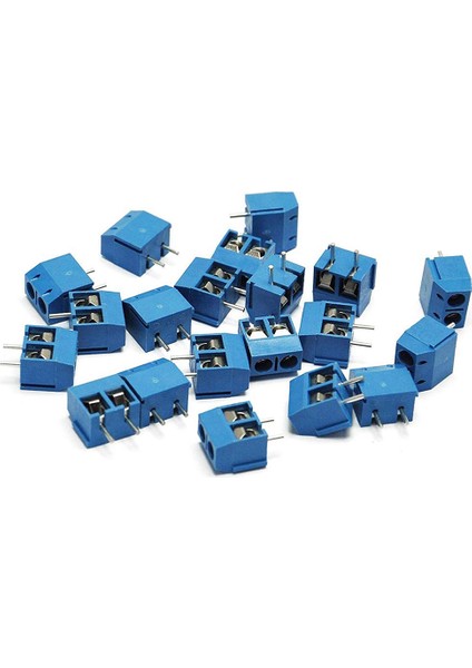 60 Adet 5mm Pitch 2 Pin ve 3 Pin Pcb Dayanağı Vidalı Terminal Bloğu Konnektörü Arduino Için (50X2 Pin, 10X3 Pin) (Yurt Dışından)
