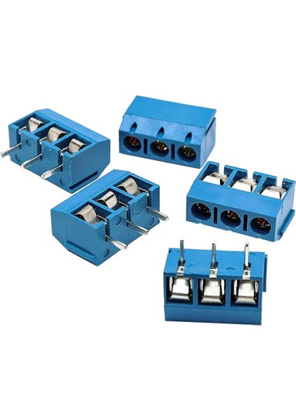 60 Adet 5mm Pitch 2 Pin ve 3 Pin Pcb Dayanağı Vidalı Terminal Bloğu Konnektörü Arduino Için (50X2 Pin, 10X3 Pin) (Yurt Dışından)