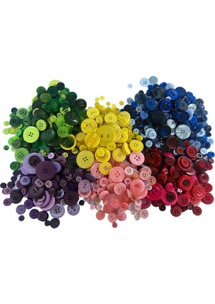 1200-1500 Adet Reçine Dikiş Düğmesi Çeşitli Boyutlarda Dikiş Dıy Kılavuzu (Yurt Dışından) fiyatları