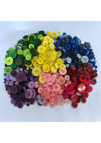 1200-1500 Adet Reçine Dikiş Düğmesi Çeşitli Boyutlarda Dikiş Dıy Kılavuzu (Yurt Dışından) indirimleri