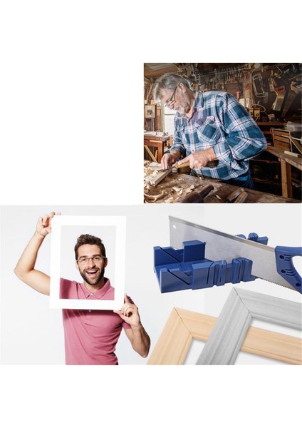 Kelepçeli Gönye Testere Kutusu Ahşap Alçı Eğik Açı Kesme Aleti S (Yurt Dışından) indirimleri