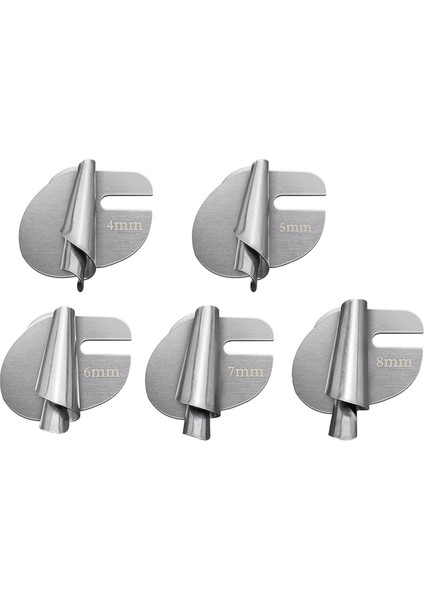 5 Adet Dikiş Makinesi Baskı Ayağı Kenar Ayağı 45678MM (Yurt Dışından)