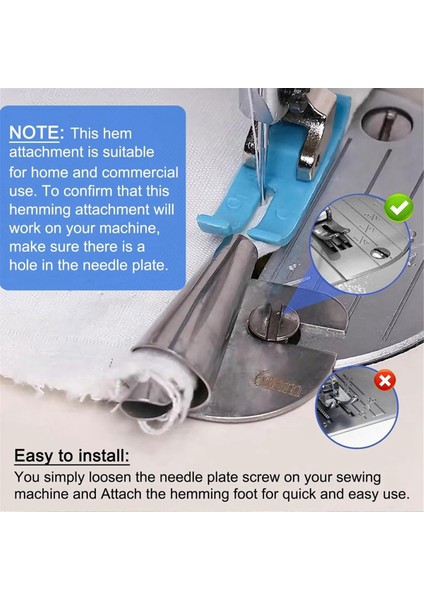 5 Adet Dikiş Makinesi Baskı Ayağı Kenar Ayağı 45678MM (Yurt Dışından) indirimleri