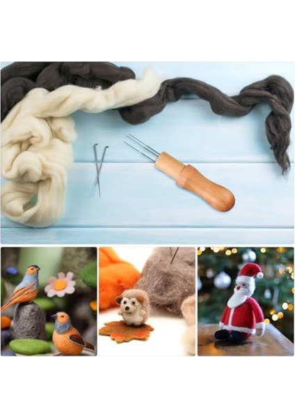 Iğne Keçeleme Seti Yün Keçeleme Iğneleri Aracı Yeni Başlayanlar Için 3 Boyut (Yurt Dışından) fırsatları