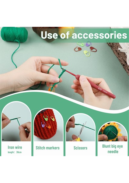 Tığ Işi Seti Dıy Ayçiçeği Bitkisi Tığ Işi Seti (Yurt Dışından) indirimleri