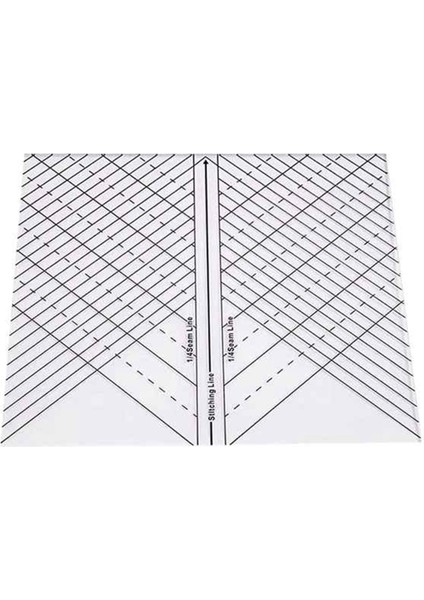 Arc Quilting Düz Cetvel Bir Günde Yorgan Dikimi Düz Cetvel (Yurt Dışından)