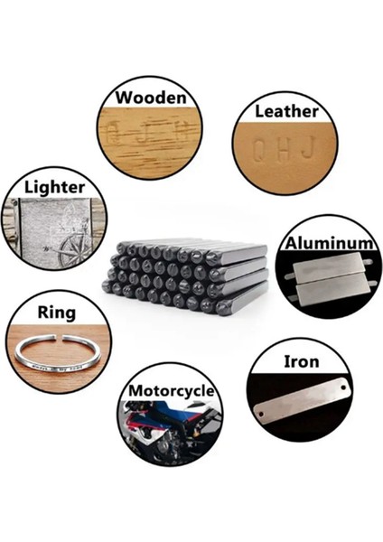 Ingilizce Rakam Delme 4mm Alfanümerik Delme Delme (Yurt Dışından) fırsatları