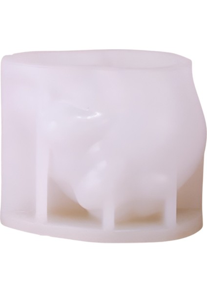 Gül Kafatası Mum Kalıbı Dıy Çikolatalı Kek Cadılar Bayramı Dekorasyon Kalıbı C (Yurt Dışından)