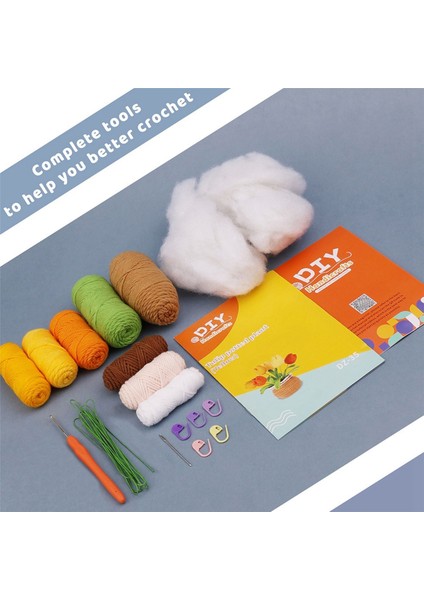 Tığ Işi Kiti Dıy Lale Tığ Işi Kiti Örgü Iplik Iğneleri Kolay (Yurt Dışından) fırsatları