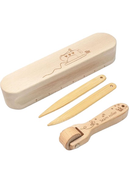 Dikiş Silindiri Kayın Ağacı Terzi Dikiş Düzleştirme Aleti Aksesuarları (Yurt Dışından)