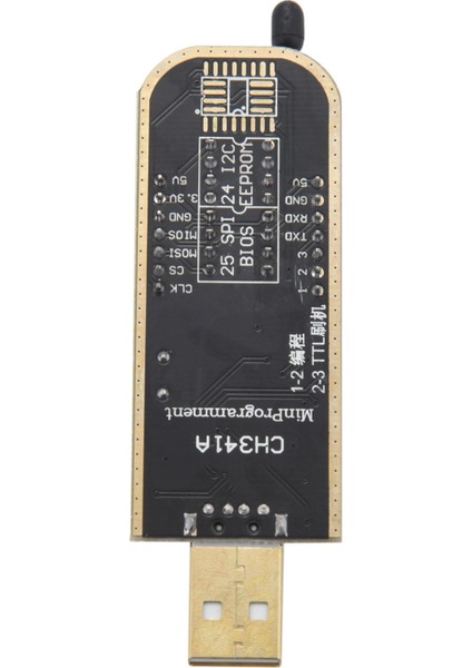 CH341A 24 25 Serisi Eeprom Flash Bios USB Programlayıcı ile Eeprom 25CXX / 24CXX Için Sop8 Soıc8 Test Klipsi (Yurt Dışından)