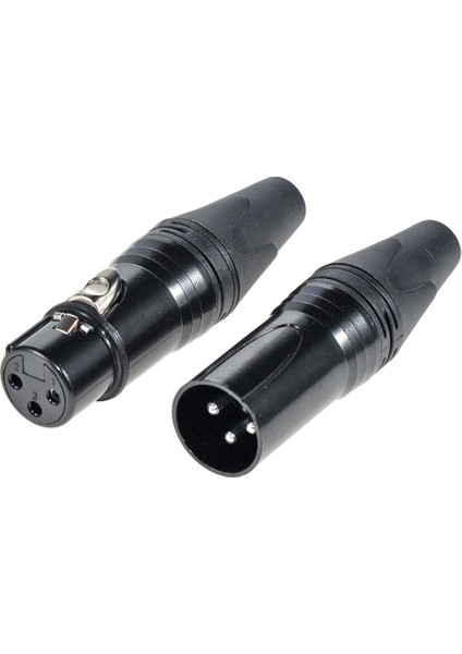 15 Pairs Xlr Dmx 3 Pin Mikrofon Ses Kabloları Fiş Konnektörleri Xlr Fişler Erkek Dişi Mıc Yılan Fiş Kablo Konnektörleri (Yurt Dışından)