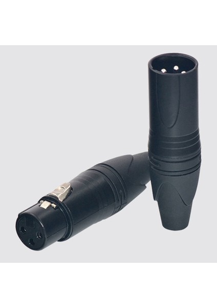 15 Pairs Xlr Dmx 3 Pin Mikrofon Ses Kabloları Fiş Konnektörleri Xlr Fişler Erkek Dişi Mıc Yılan Fiş Kablo Konnektörleri (Yurt Dışından)
