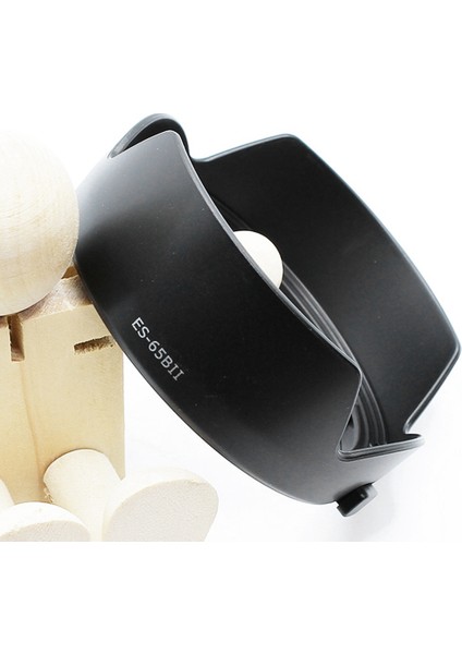 ES-65B Geri Dönüşümlü Lens Hood Yansıma Önleyici Hood Lens Canon Rf 50MM F1.8 Stm Kamera Lens Hood (Yurt Dışından)