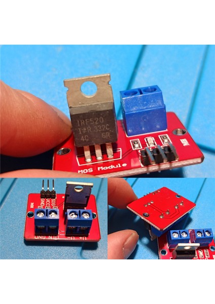 10 Adet IRF520 Mos Sürücü Modülü Pwm Dimmer 0-24 V Üst Mosfet Düğmesi Irf 520 Arduino Mcu Arm Ahududu Pi Için (Yurt Dışından)