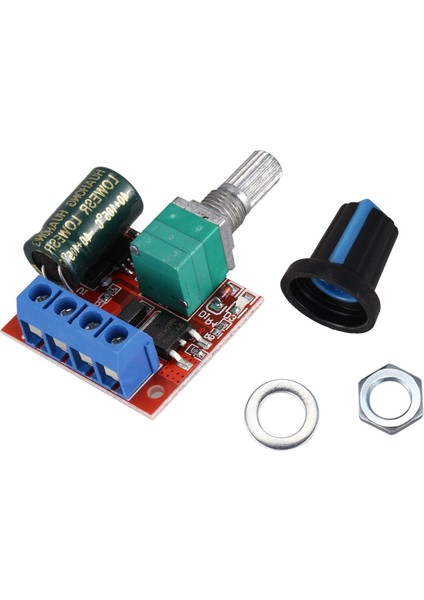 DC5-35V 5A Pwm Dc Motor Hız Kontrol Cihazı LED Işık Dimmer Anahtarı 10KHZ (4'lü Paket) (Yurt Dışından)