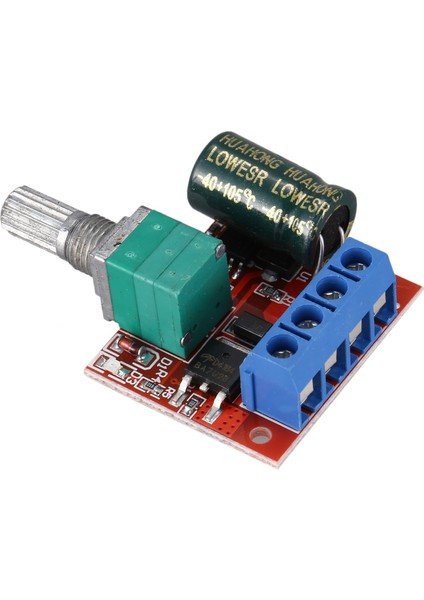 DC5-35V 5A Pwm Dc Motor Hız Kontrol Cihazı LED Işık Dimmer Anahtarı 10KHZ (4'lü Paket) (Yurt Dışından)