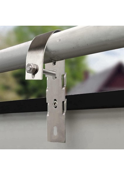 4 Paket Güneş Paneli Tutucu Güneş Kancası Balkon Korkuluğu Tutucu Için Güneş Enerjisi Montajı Balkon Güç Pv Braketleri (Yurt Dışından) modelleri