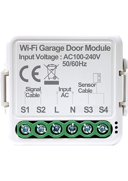 Tuya Akıllı Wifi Garaj Kapısı Anahtarı Sensörleri Açıcı Denetleyici Ses Uzaktan Kumanda Anahtarı Google Ev Akıllı Yaşam Için (Yurt Dışından)