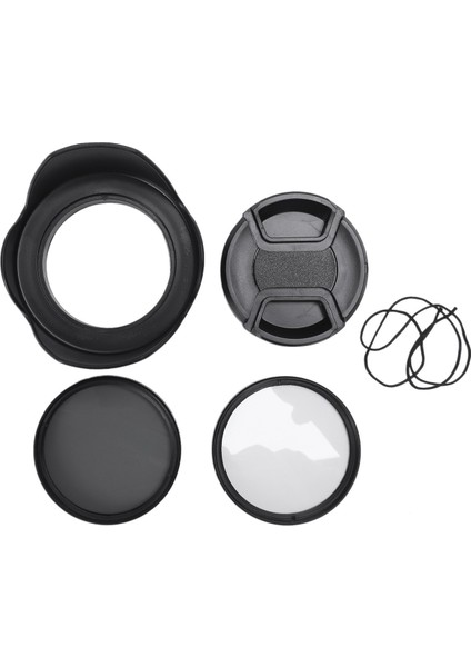 Canon Eos 700D 100D 600D 1200D Lens Hood Kapağı Için Cpl Uv Filtre Kiti 58MM (Yurt Dışından)