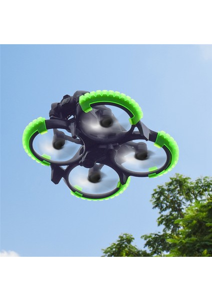 Brdrc 4 Adet Pervane Koruyucu Kılıf 360 Derece Düşmeye Dayanıklı Koruma Kılıfı Çarpışma Önleyici Avata Drone Blade Yeşil (Yurt Dışından)