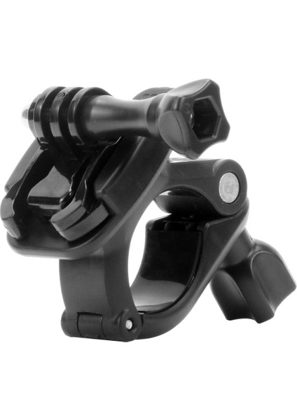 Bisiklet Bisiklet Motosiklet Gidon Gidon Montaj Braketi Adaptörü 360 Derece Dönen 25-30MM Çap Gopro Hero 6 5 4 4 + 3 Sjcam Xiaomi Yi (Yurt Dışından)
