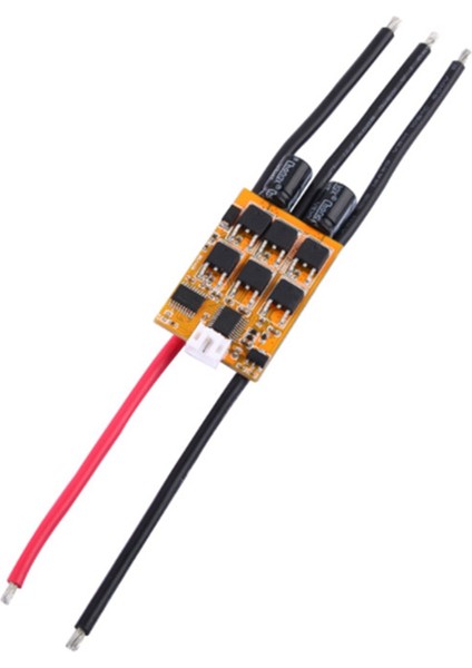 Üç Fazlı Fırçasız ve Hall-Free Dc Motor Kontrol Cihazı Bldc Esc, Potansiyometre Soğutmalı 7-24V (Yurt Dışından)
