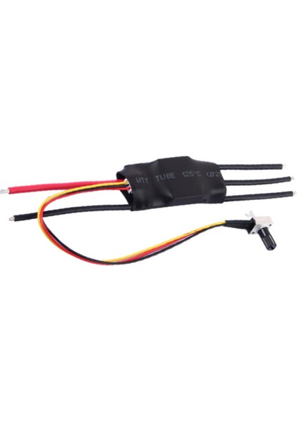 Üç Fazlı Fırçasız ve Hall-Free Dc Motor Kontrol Cihazı Bldc Esc, Potansiyometre Soğutmalı 7-24V (Yurt Dışından)