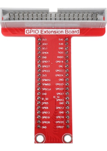 Rpi Gpıo Breakout Genişletme Kartı + Şerit Kablo + Montajlı T Tipi Gpıo Adaptörü 20 cm FC40 40PIN Raspberry Pi Için Düz Şerit Kablo 3 2 Model B & B+ SC05 (Yurt Dışından)