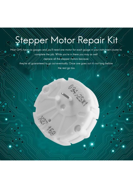 Gm Step Motor Tamir Takımı - X27 168 - (6 Motor Kiti + 10 Adet Ampul) Tüm 03-06 Chevy Silverados, Tahoes, Yukons, Suburbans'a Uyar (Yurt Dışından)