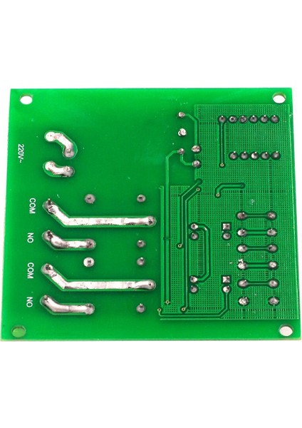 220V Çift Röle Kontrol Kartı Gecikme Anahtarı Modülü Zaman Gecikme Rölesi (Yurt Dışından)