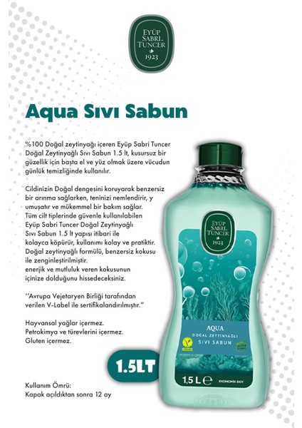 Aqua X5 1.5 lt Sıvı Sabun ve Rosıe Mendil