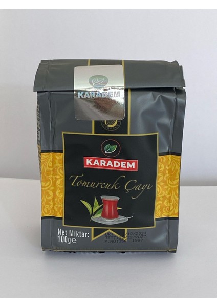 Tomurcuk Çayı Bergamot Aromalı Siyah Çay 100gr (Piknik Boy, Seyahat Boy)
