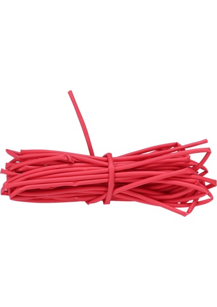 Tel Sarma 1mm Çap Kırmızı Isıyla Daralan Boru Shrink Boru 4 Metre (Yurt Dışından)